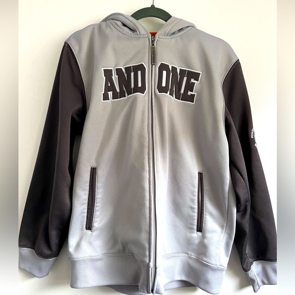 AND1 track jacket and hoodie Size L Women’s (IYKYK)
